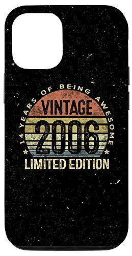 iPhone 12 12 Pro Vintage 2006 Limited Edition 14 Year Old Gifts 14th Birthday Case