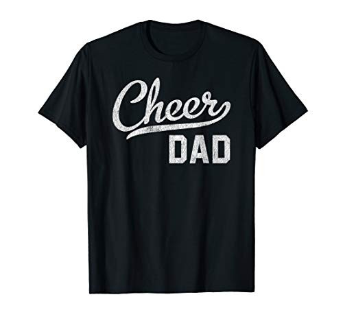 Cheer Dad Proud Cheerleading Dad Gift T-Shirt