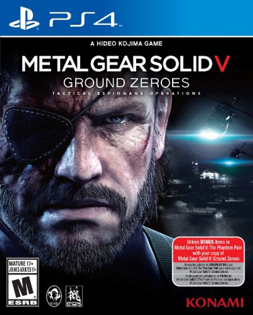 Metal Gear Solid V  Ground Zeroes - PlayStation 4 Standard Edition