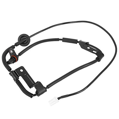 X AUTOHAUX 95680-1D000 Rear Left Car Engine ABS Wheel Speed Sensor Black