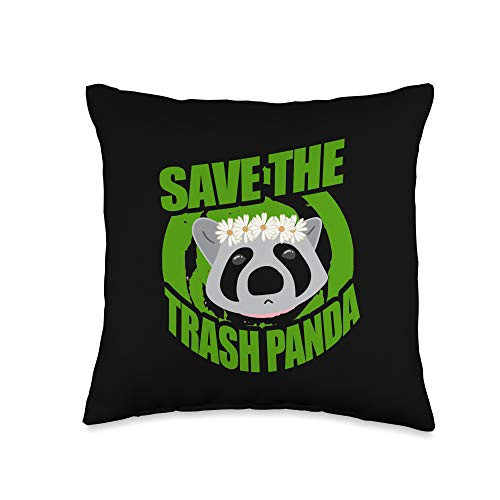 Save the Trash Pandas Lover Raccoon Face Gift Save the Trash Pandas Lover Raccoon Face Shirt Gift Throw Pillow 16x16 Multicolor Save the Trash Pandas Lover Raccoon Face Gift Save the Trash Pandas Lover Raccoon Face Shirt Gift Throw Pillow 16x16 Multicolor