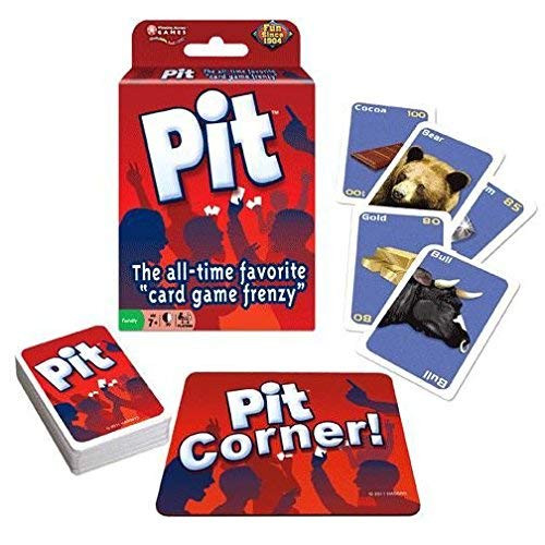 New Pit Card Game - Corner The Market Game - Winning Moves Classic Trading Game