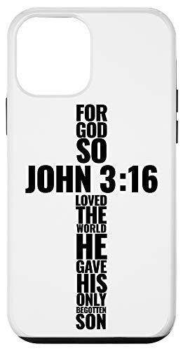 iPhone 12 mini Bible Verse John 3 16 Case