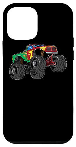 iPhone 12 mini Cool Monster Truck 4x4 Stunts Manual Car For Boys Girls Men Case