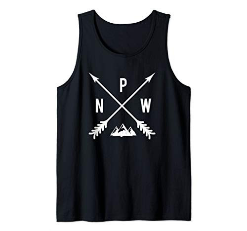 PNW Pacific Northwest Mountain Tank Top