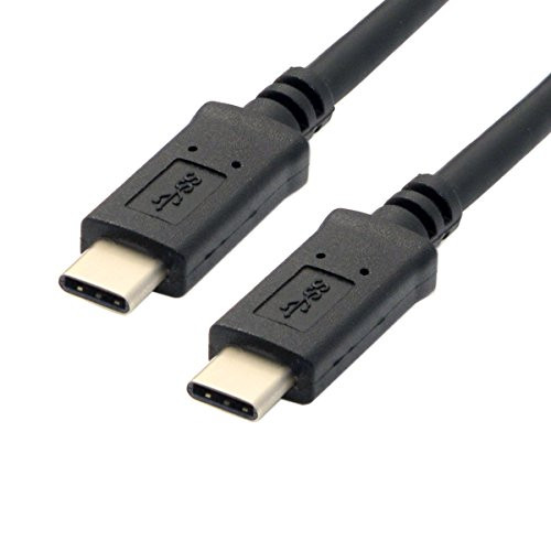 JSER 10Gbps Reversible USB 3.1 Type-C Male to USB-C Male Data Cable for Laptop &Tablet & Phone 3m