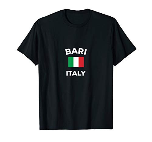 Bari Italy Italia Italian Flag City Tourist Souvenir Gift T-Shirt Bari Italy Italia Italian Flag City Tourist Souvenir Gift T-Shirt