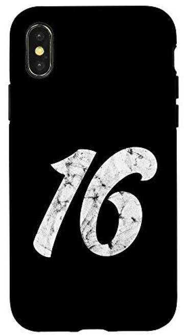 iPhone X XS 16th Birthday gift  Classic Vintage Girls Boys 16 year old Case