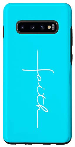 Galaxy S10Plus Faith Cross Christian John 3 16 Case