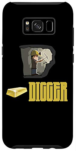 Galaxy S8Plus Gold Digger Nugget Mining Gold Bar Miner Miners Panning Case