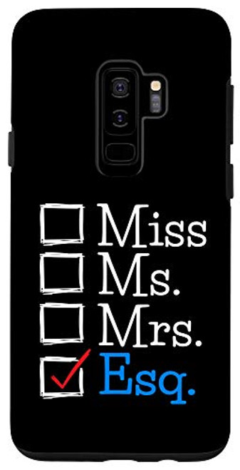 Galaxy S9Plus Female New Lawyer Graduation Gift Passing The Bar Exam Esq Case Galaxy S9Plus Female New Lawyer Graduation Gift Passing The Bar Exam Esq Case