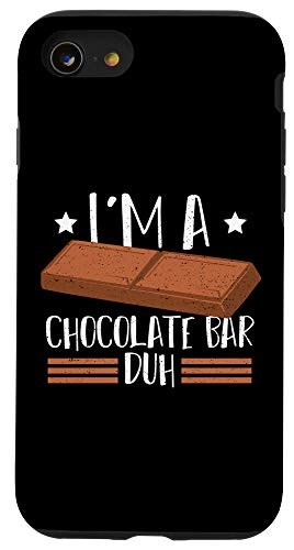 iPhone SE  2020    7   8 Funny Bar  I'm A Chocolate Bar Duh - Chocolate Case