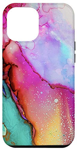 iPhone 12 Pro Max Cool Paint Watercolor Design Case