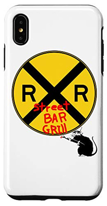 iPhone XS Max Railroad Street bar and Grill street art Case