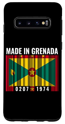 Galaxy S10 Grenada Heritage Grenadian Roots Barcode Case