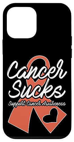 iPhone 12 mini Kidney Cancer Sucks Orange Support Ribbon Case