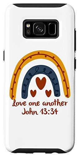 Galaxy S8 Love One Another John 13 3 Christian Faith Bible John 3 16 Case