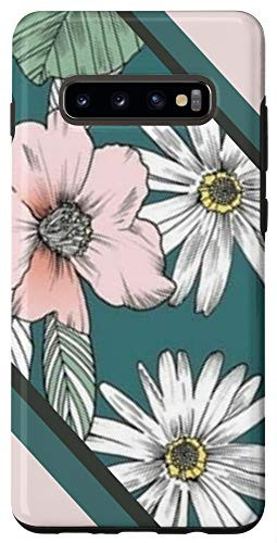Galaxy S10Plus Daisies Floral Wedding Boho Chic Country Garden Mother Gift Case