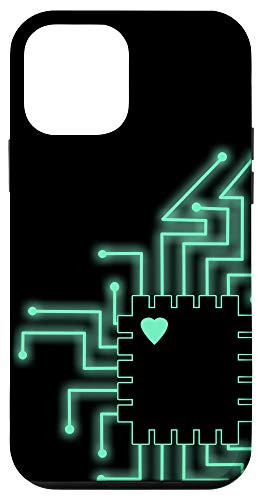 iPhone 12 mini Computer CPU Circuit Board - Electronics Nerdy Phone Case