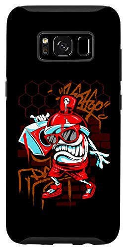 Galaxy S8 Graffiti Art Spray Paint Urban Hip Hop Music Lover Case