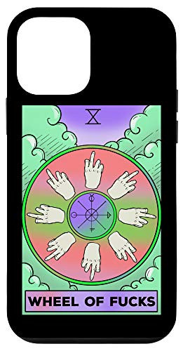 iPhone 12 mini Tarot Card Wheel of Fortune Occult Pagan Wicca Halloween Case