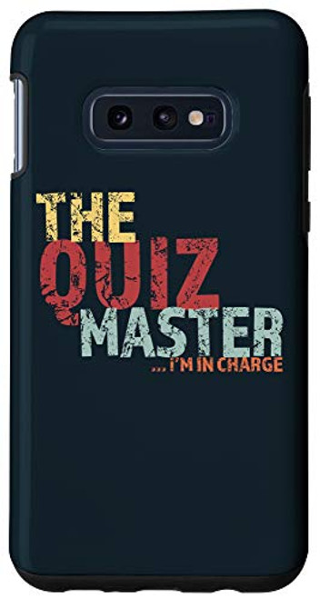 Galaxy S10e Bar Trivia Quiz Master Funny Case