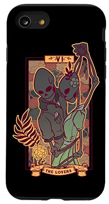 iPhone SE 2020 7 8 The Lovers Tarot Card VI 13 Skeleton Art Occult Pagan Wicca Case iPhone SE 2020 7 8 The Lovers Tarot Card VI 13 Skeleton Art Occult Pagan Wicca Case