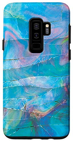 Galaxy S9Plus Blue Artistic Watercolor Paint Strokes Abstract Case