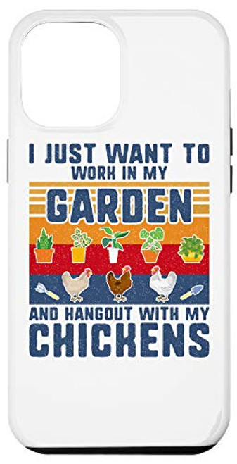 iPhone 12 Pro Max Chickens Owner Gardening Lover Farmer Flowers Chicken Garden Case iPhone 12 Pro Max Chickens Owner Gardening Lover Farmer Flowers Chicken Garden Case