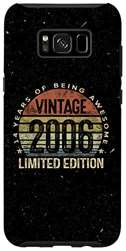 Galaxy S8Plus Vintage 2006 Limited Edition 14 Year Old Gifts 14th Birthday Case