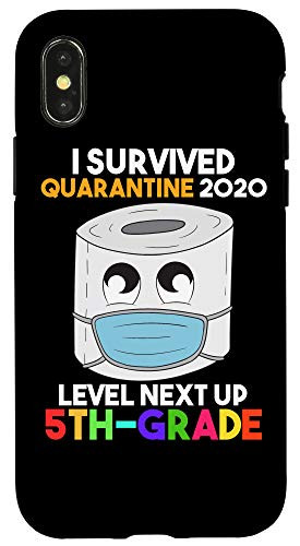 iPhone X XS 5th Grade Quarantine Back to School Remote 2021 Fifth Grade Case