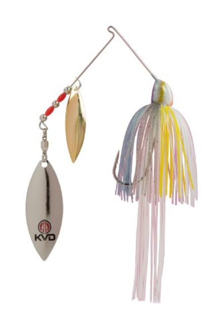 Strike King Finesse KVD Spinnerbait, Super Shad, 1/2-Ounce Strike King Finesse KVD Spinnerbait, Super Shad, 1/2-Ounce