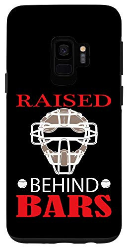 Galaxy S9 Raised Behind Bars Hockey Goalie Case