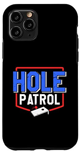 iPhone 11 Pro Hole Patrol Cornhole Board  Funny Bean Bag Toss Tournament Case