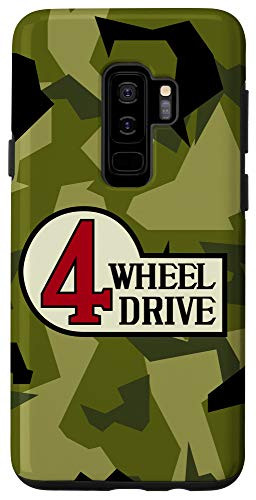 Galaxy S9Plus Camo 4 Wheel Drive Emblem 4wd Overland Camouflage 4x4 Case
