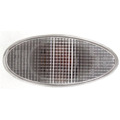 Side Marker Light Lamp Clear Lens w Bulb s Front Left or Right Side compatible with Mitsubishi Lancer Side Marker Light Lamp Clear Lens w Bulb s Front Left or Right Side compatible with Mitsubishi Lancer