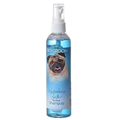 BioGroom Waterless Bath No Rinse Super Blue Plus Shampoo with Optical Brighteners  8 oz.