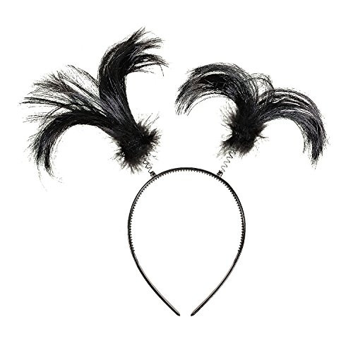 Fun Express - Team Spirit Head Boppers Black - Apparel Accessories - Hats - Head Boppers - 12 Pieces