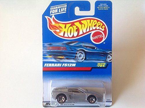 Hot Wheels Ferrari F512M Metallic Silver 784