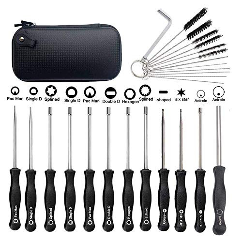 12Pcs Carburetor Adjustment Tool Kit Tune up Adjusting Tool for 2 Cycle Small Engine Echo STIHL Poulan Husqvarna MTD Ryobi Homelite Trimmer Weed Eater Chainsaw Carb Adjusting Screwdriver Tool