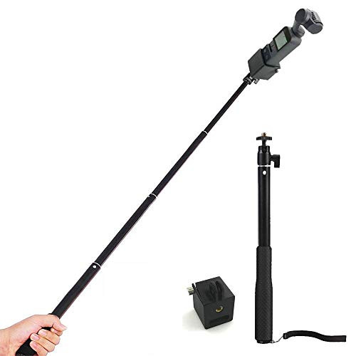 Honbobo Selfie Stick Aluminum Alloy Handheld Expansion Selfie Stick for DJI Osmo Pocket