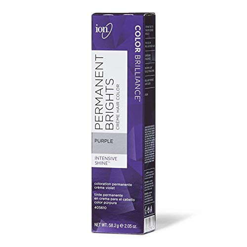 Ion Permanent Brights Creme Hair Color Purple Purple