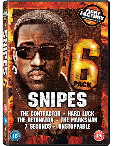 Wesley Snipes Collection - 6-DVD Boxset   The Contractor   Hard Luck   The Detonator   The Marksman   7 Seconds   Unstoppable     NON-USA FORMAT  PAL  Reg.2 Import - United Kingdom