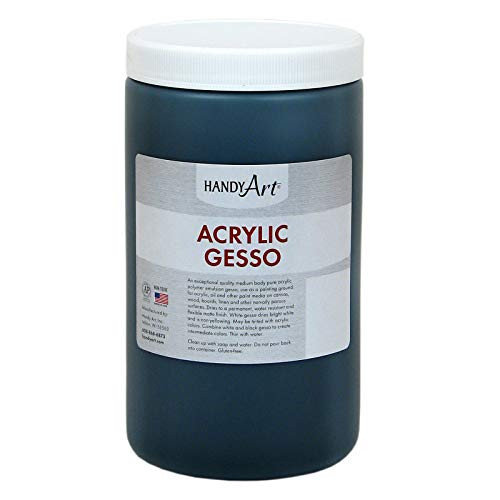 Handy Art Student Acrylic 32 ounce  Black Gesso