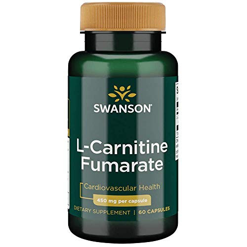 Swanson L-Carnitine Fumarate 450 mg 60 Caps
