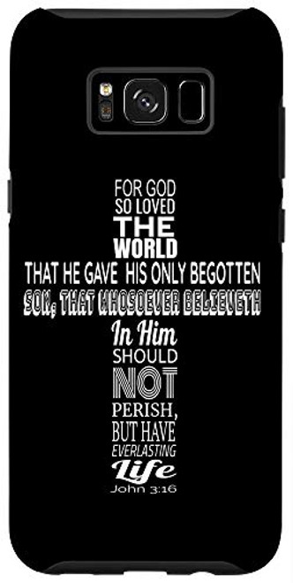 Galaxy S8Plus Verse Bible Scripture John 3 16 Case Galaxy S8Plus Verse Bible Scripture John 3 16 Case
