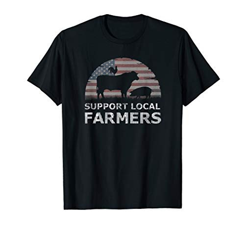 Support Your Local Farmers Pride Farm Country T-Shirt