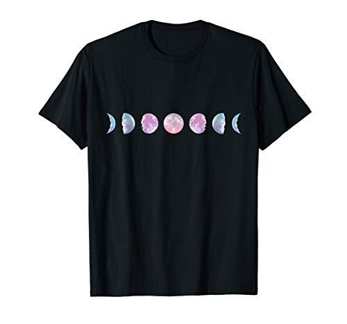 Moon Phases Shirt - Colorful Moon Phases T-Shirt