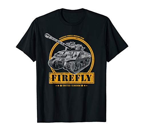 Sherman Firefly - WW2 Tank T-Shirt