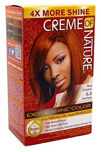 Creme Of Nature Color 6.4 Red Copper Exotic Shine  Pack of 2